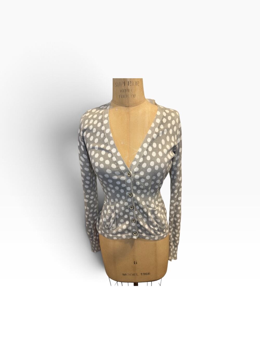 Fossil Polka Dot Sweater